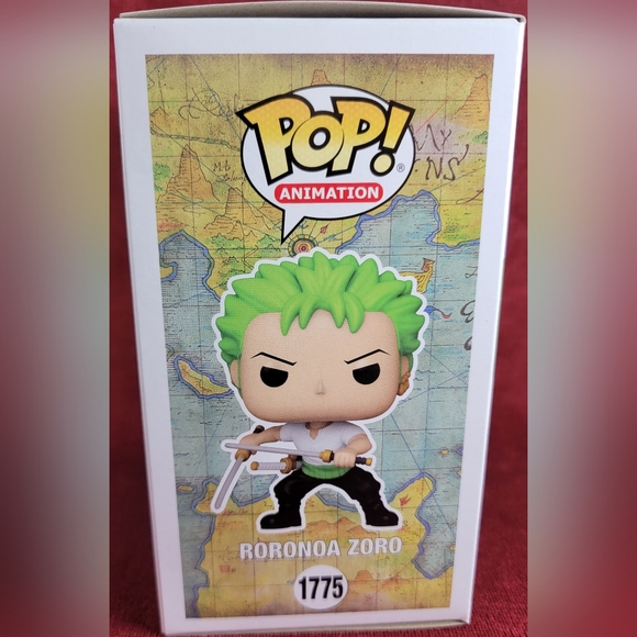 Roronoa Zoro funko # 1775 (nib) With pop protector - Picture 6 of 7